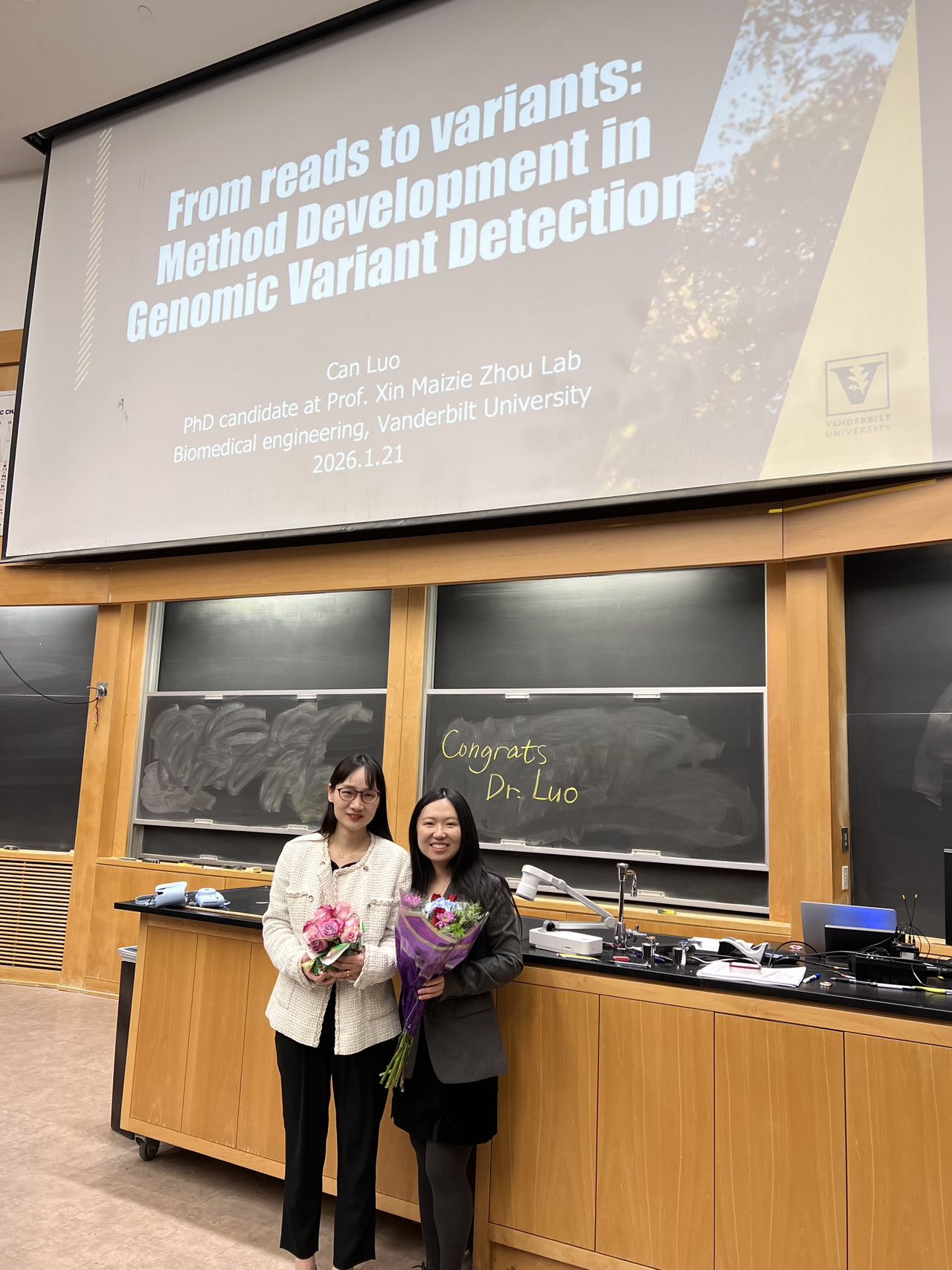 Can Luo's PhD defense