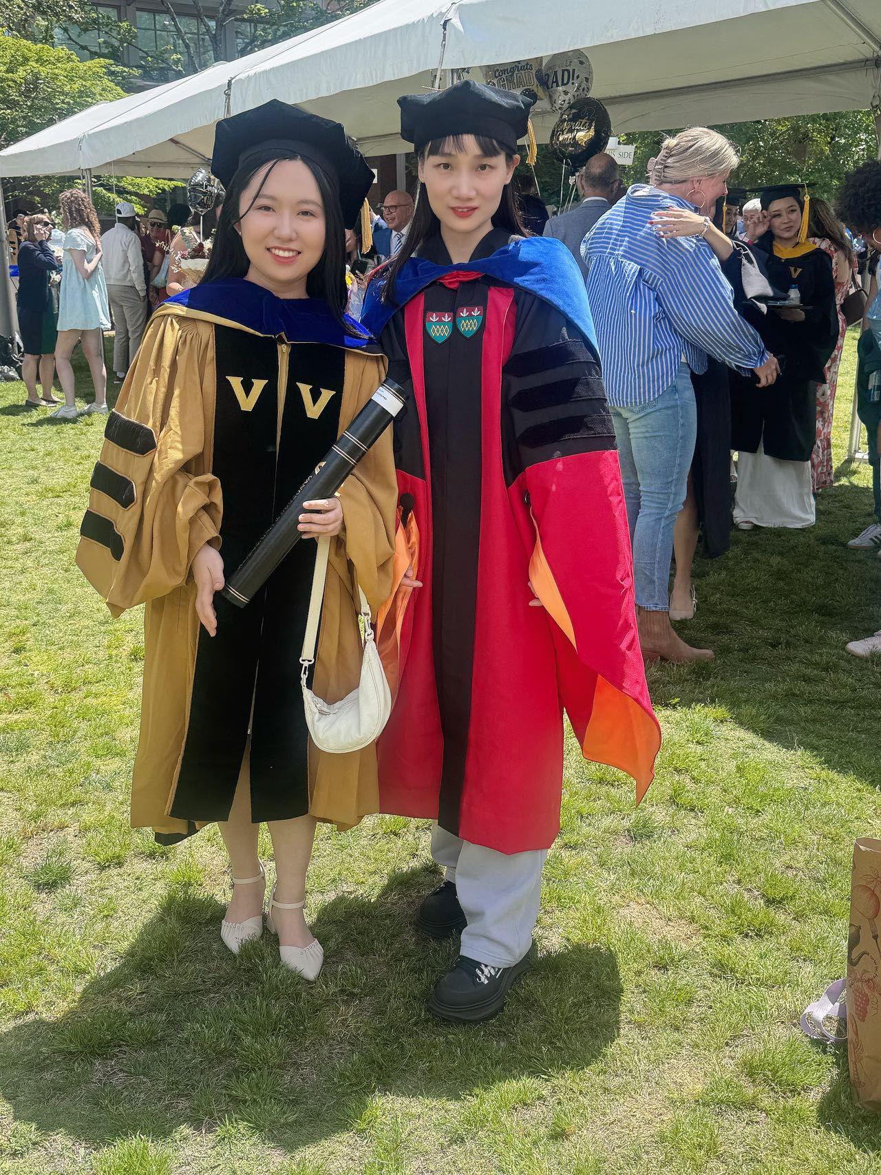 2026 Vanderbilt Graduate School Commencement - Dr. Luo & Dr. Zhou