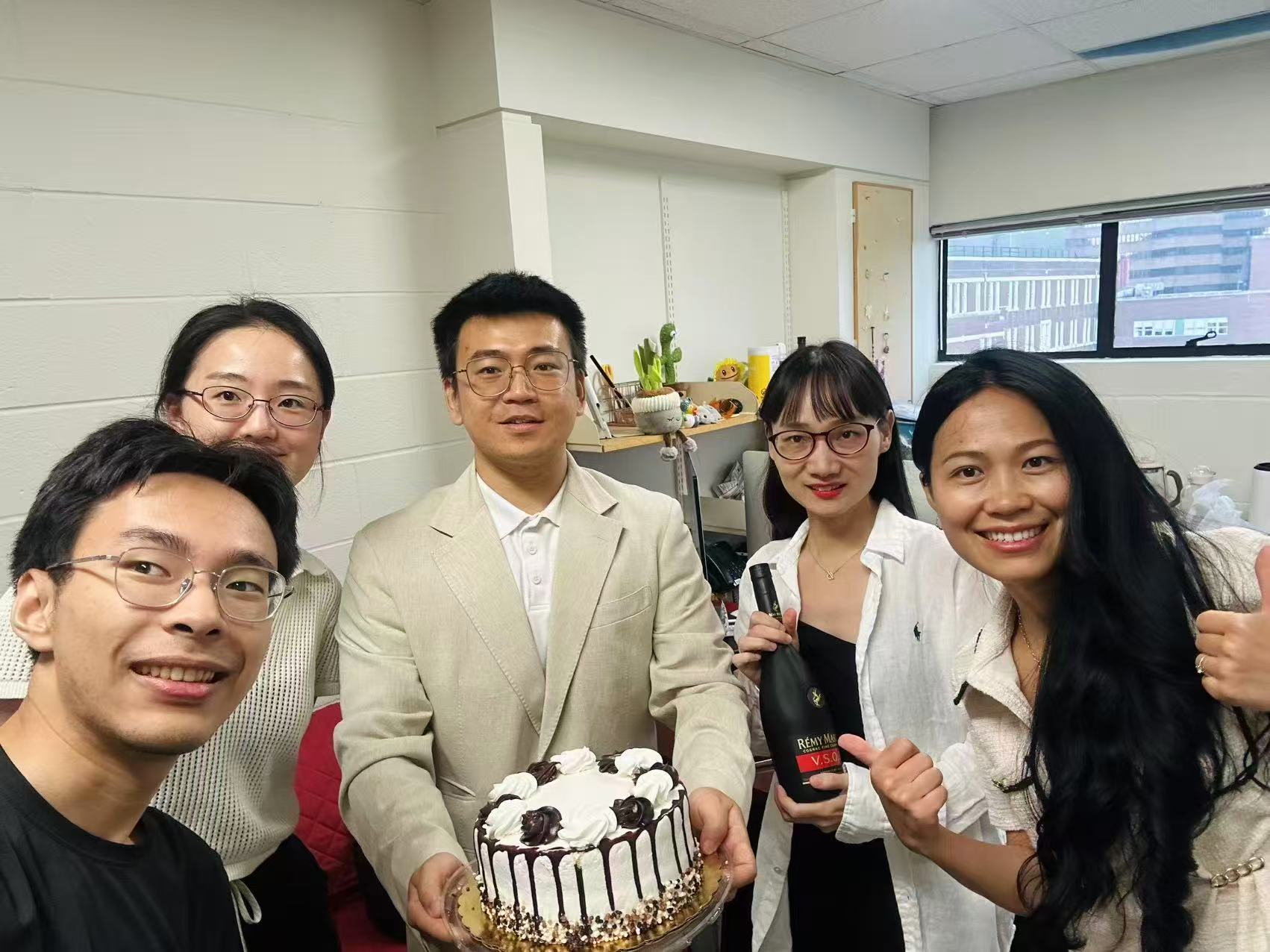 Yunfei Hu's PhD defense